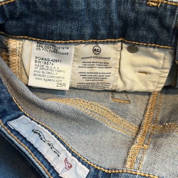 AG-ED Denim The Farrah Skinny Ankle Women’s Jeans Size 25 - Picture 7 of 10